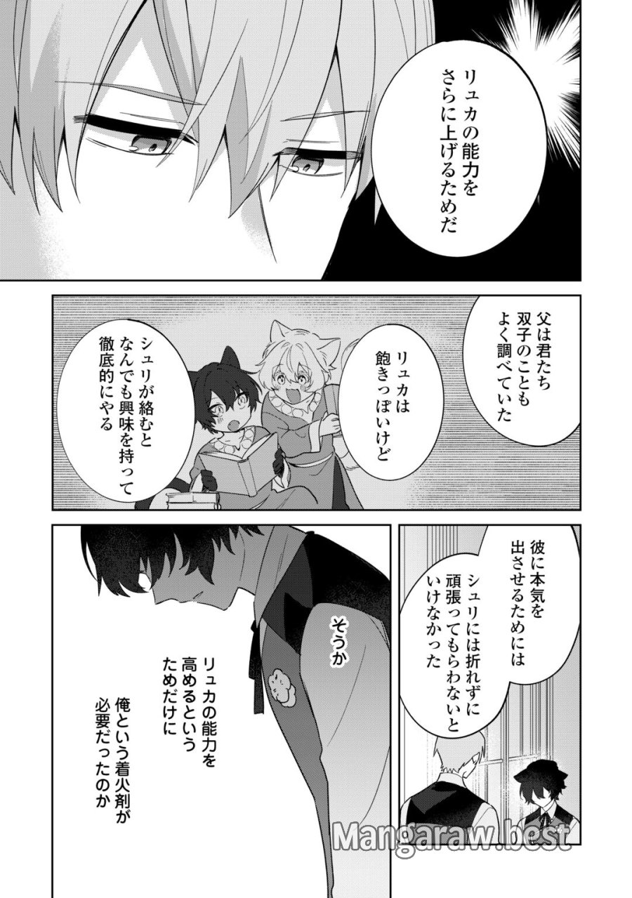 双子の王子に双子で婚約したけど「じゃない方」だから闇魔法を極める 第5話 - Page 29