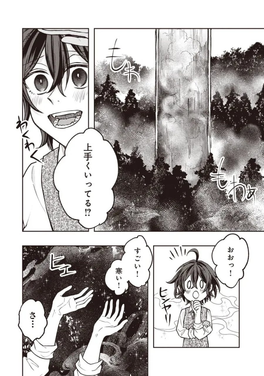 貴族の三男、でくの坊から最強魔術士へ。パラメーターを調節して、すべての魔術を魔改造! ～気ままに遊んでいるだけなのに、何故か評価が上がっていく件について～ 第5.1話 - Page 8