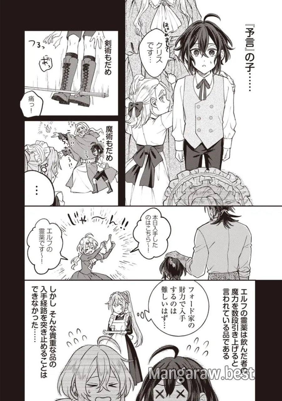 貴族の三男、でくの坊から最強魔術士へ。パラメーターを調節して、すべての魔術を魔改造! ～気ままに遊んでいるだけなのに、何故か評価が上がっていく件について～ 第3.2話 - Page 6