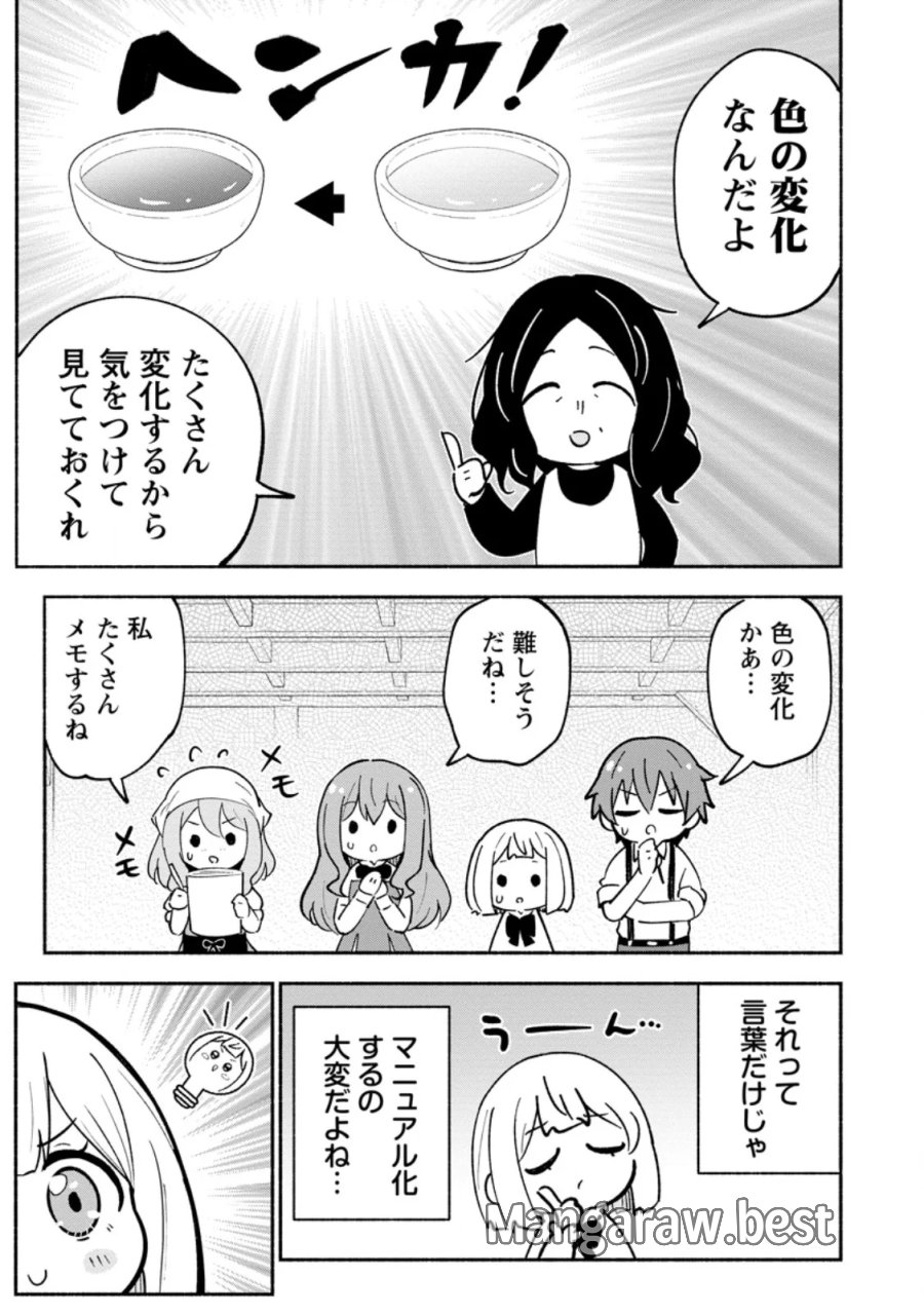 異世界のおチビちゃんは今日も何かを創り出す～スキル【想像創造】で目指せ成り上がり!～ 第21.1話 - Page 3