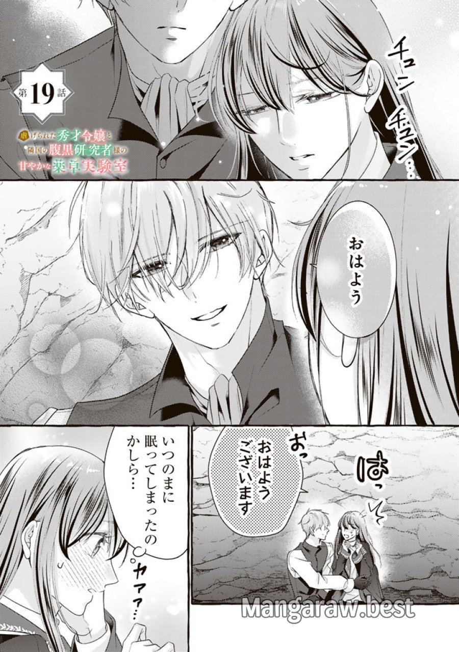 虐げられた秀才令嬢と隣国の腹黒研究者様の甘やかな薬草実験室 第19話 - Trang 1