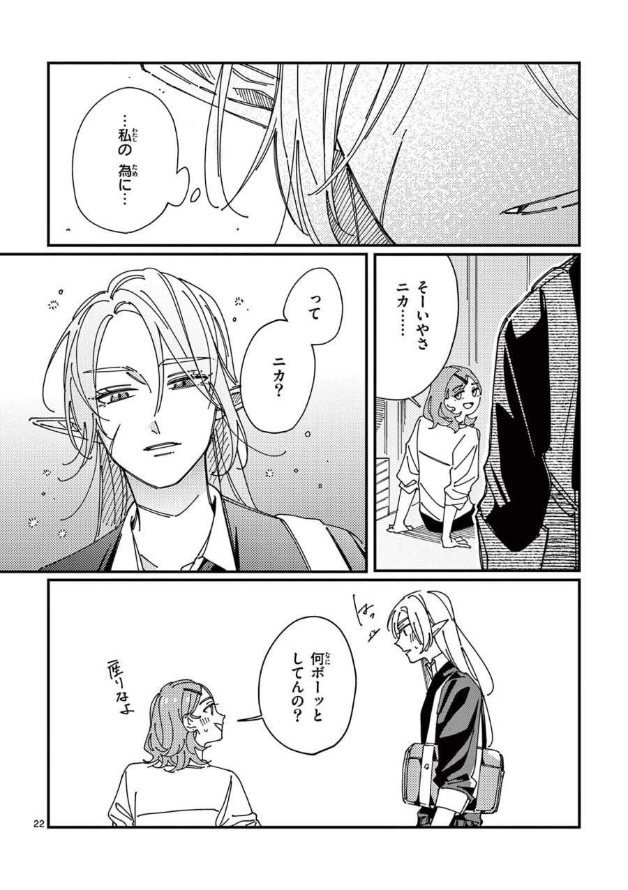 女子吸血鬼のニカはおいしい血が吸いたい！ 第1話 - Page 22