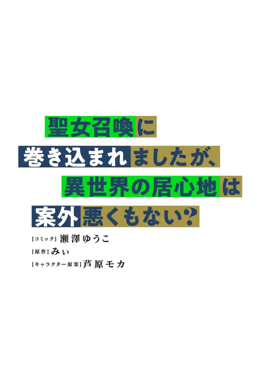 聖女召喚に巻き込まれましたが、異世界の居心地は案外悪くもない？ 第10.2話 - Page 1