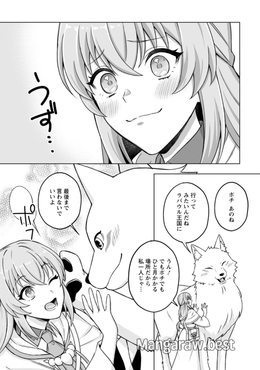 苦節四年、理想の聖女を演じるのに疲れました ～便利屋扱いする国は捨て“白魔導士”となり旅に出る～ 第11.3話 - Page 7