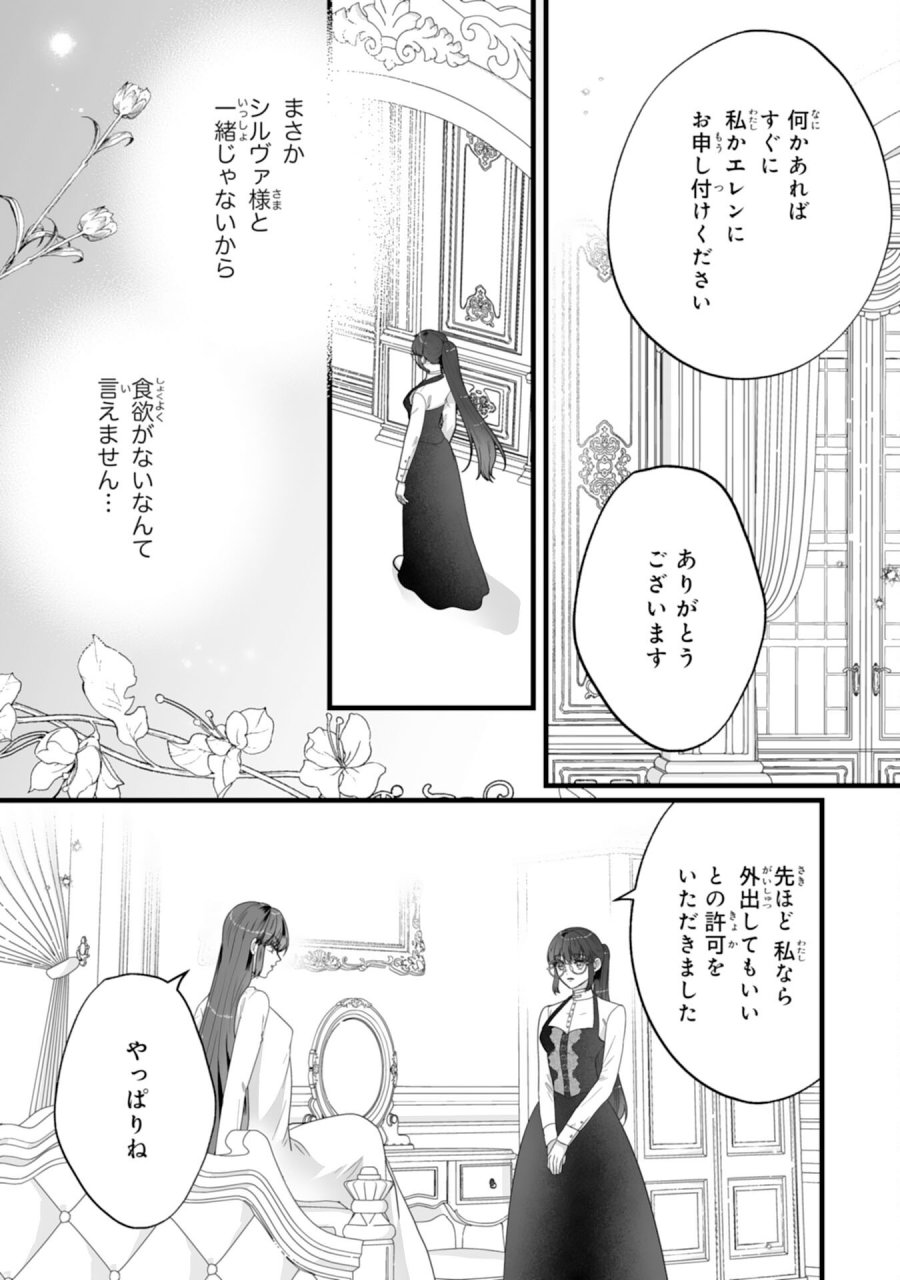 冷酷な公爵様は名無しのお飾り妻がお気に入り～悪女な姉の身代わりで結婚したはずが、気がつくと溺愛されていました～ 第11話 - Page 9