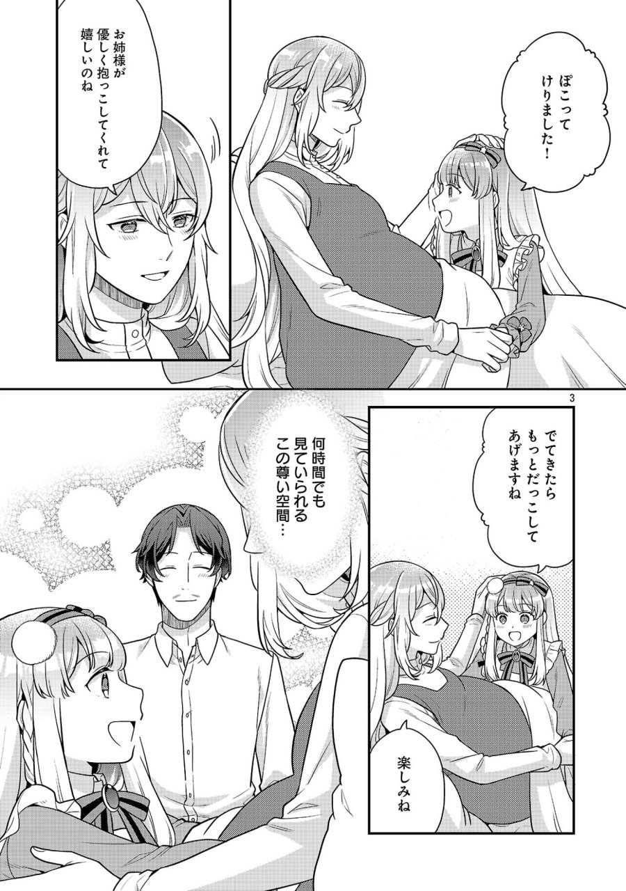 悪役令嬢の父親に転生したので、妻と娘を溺愛します 第15.1話 - Page 3