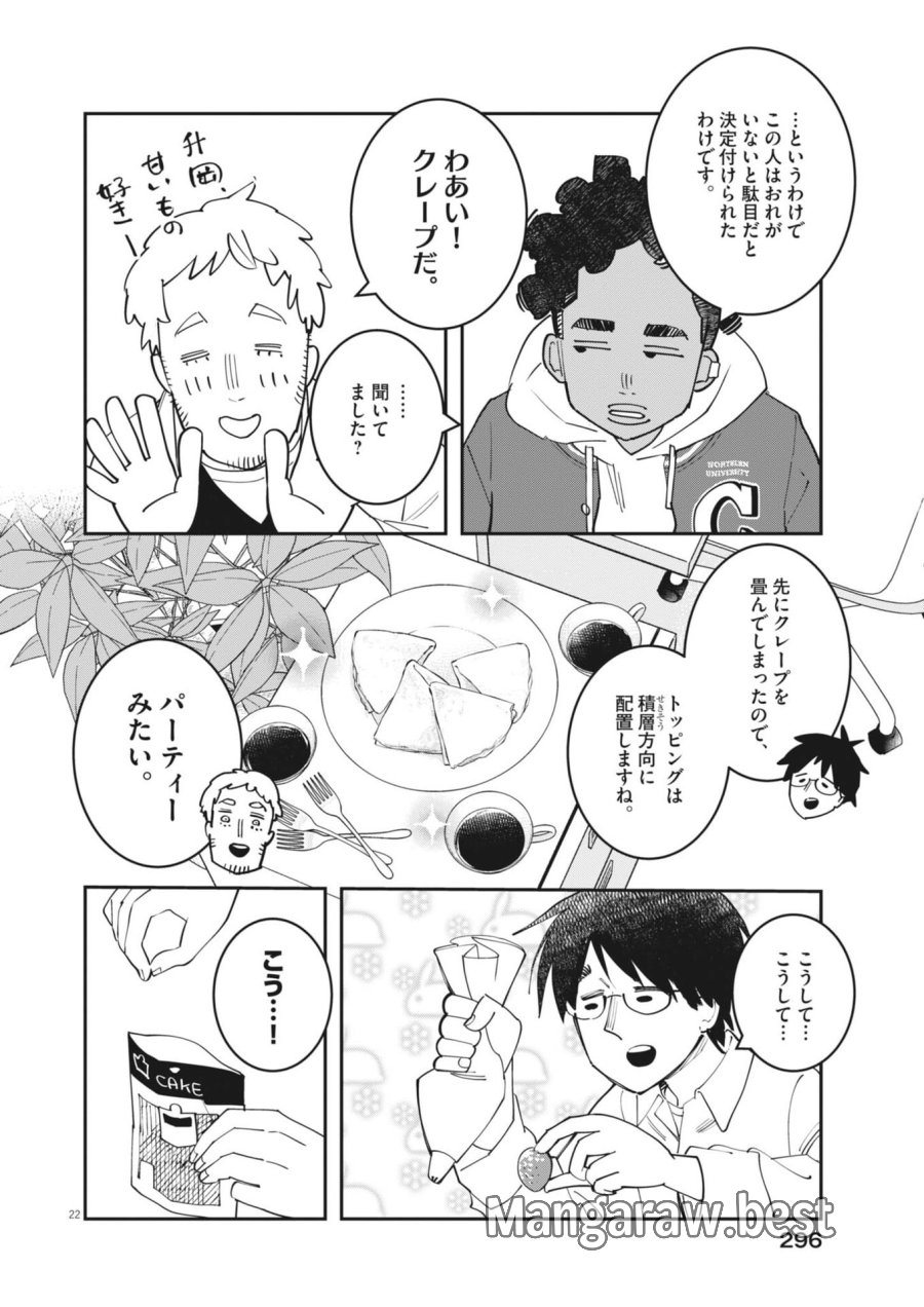 運命の人、絶対に炬燵の布団みたいなアウター着てない 第6話 - Page 22