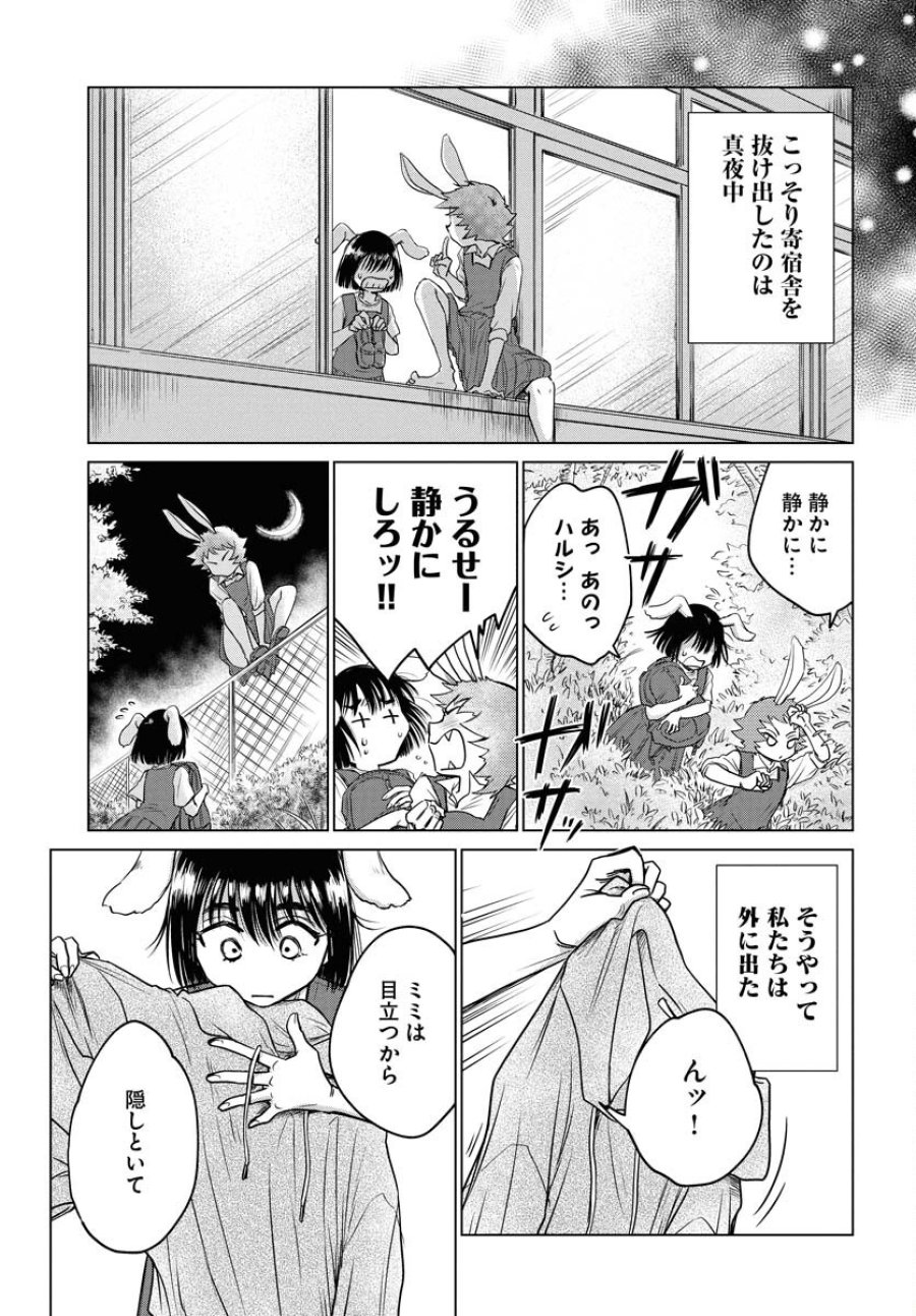 うさぎも夢見るクリームソーダ 第3話 - Page 3