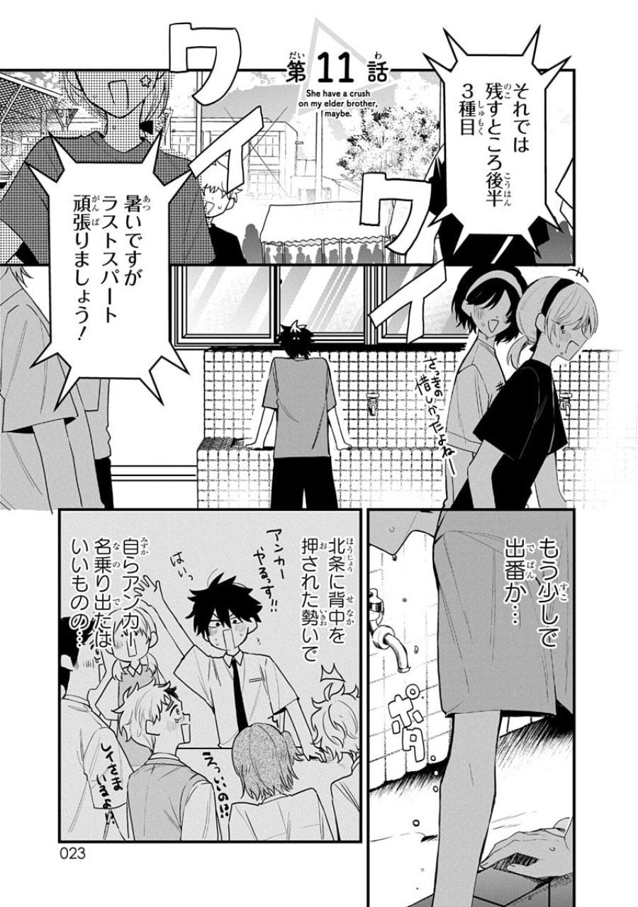 おそらくカノジョは俺の兄貴を狙ってる 第11話 - Trang 1