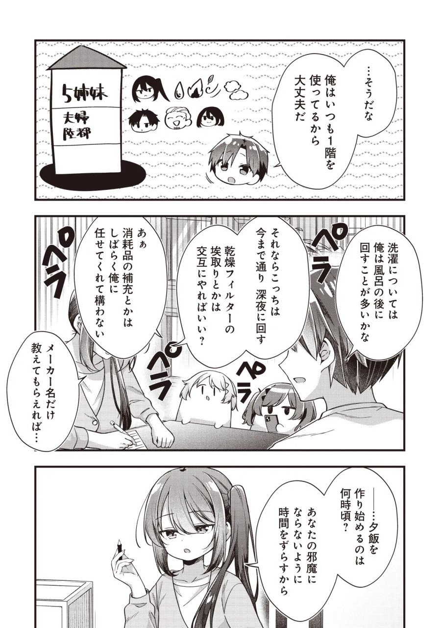 義妹5人いる 第2.2話 - Page 3