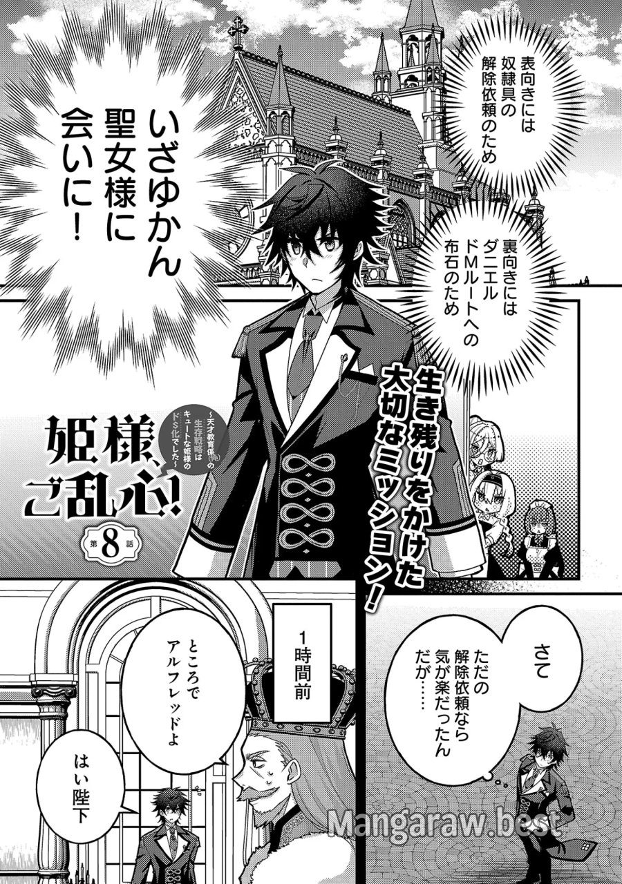 姫様、ご乱心!～天才教育係(俺)の生存戦略はキュートな姫様のドS化でした～ 第8.1話 - Page 3