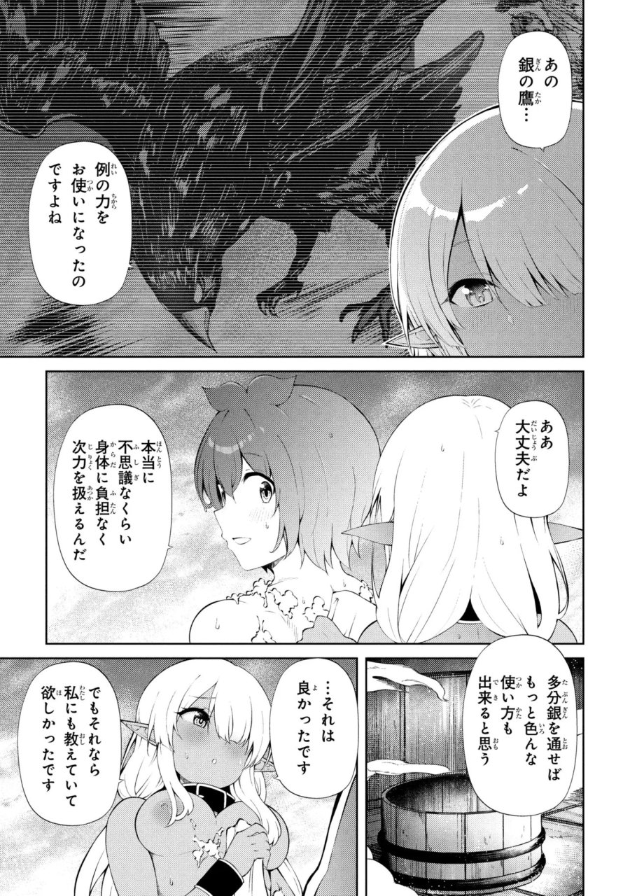 家が燃えて人生どうでも良くなったから、残ったなけなしの金でダークエルフの奴隷を買った。 第28.1話 - Page 9