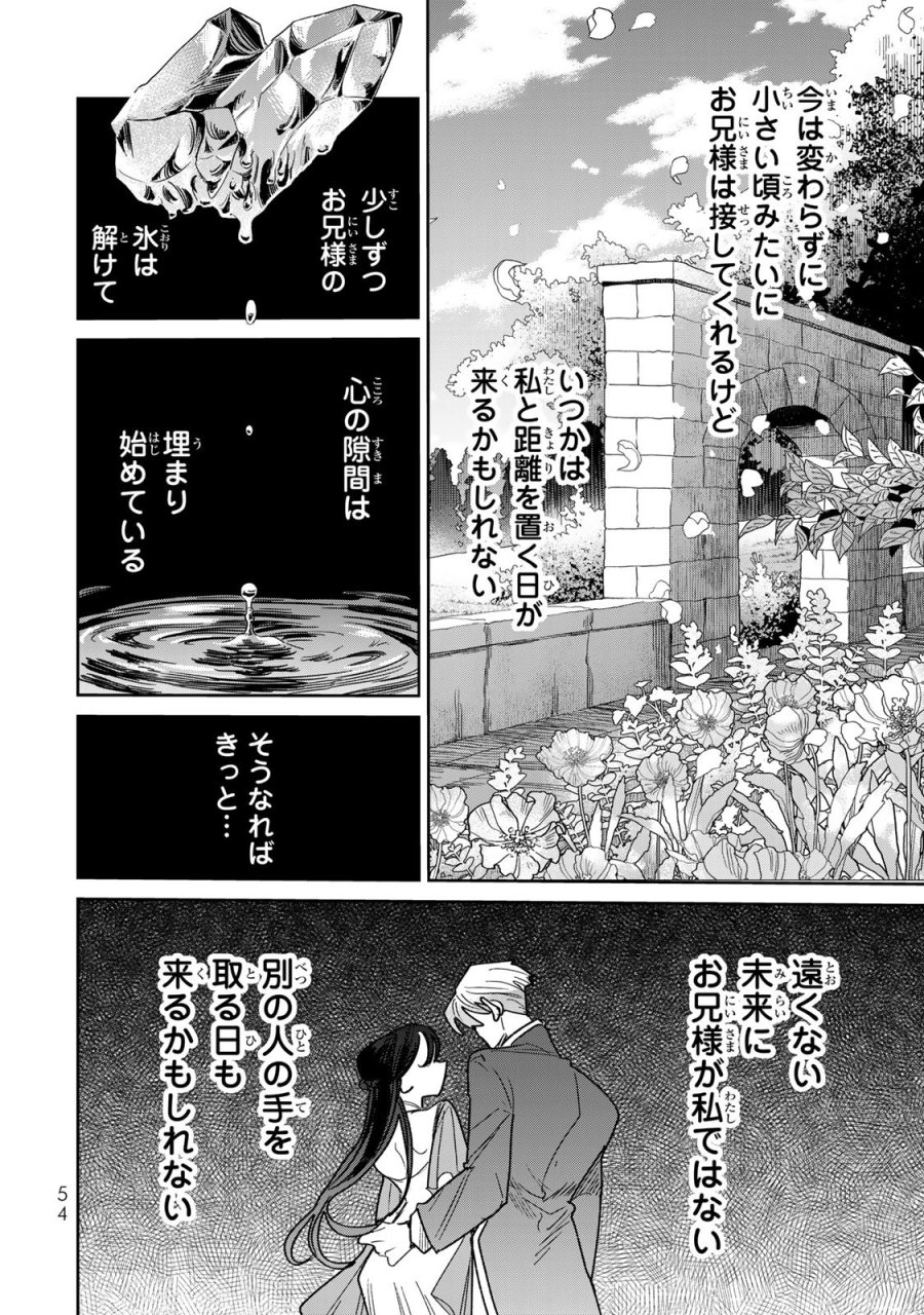 死に戻りの幸薄令嬢、今世では最恐ラスボスお義兄様に溺愛されてます 第44話 - Page 24