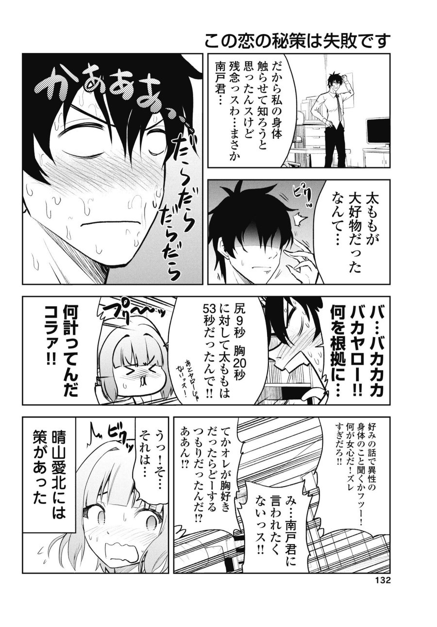 この恋の秘策は失敗です 第2話 - Page 22