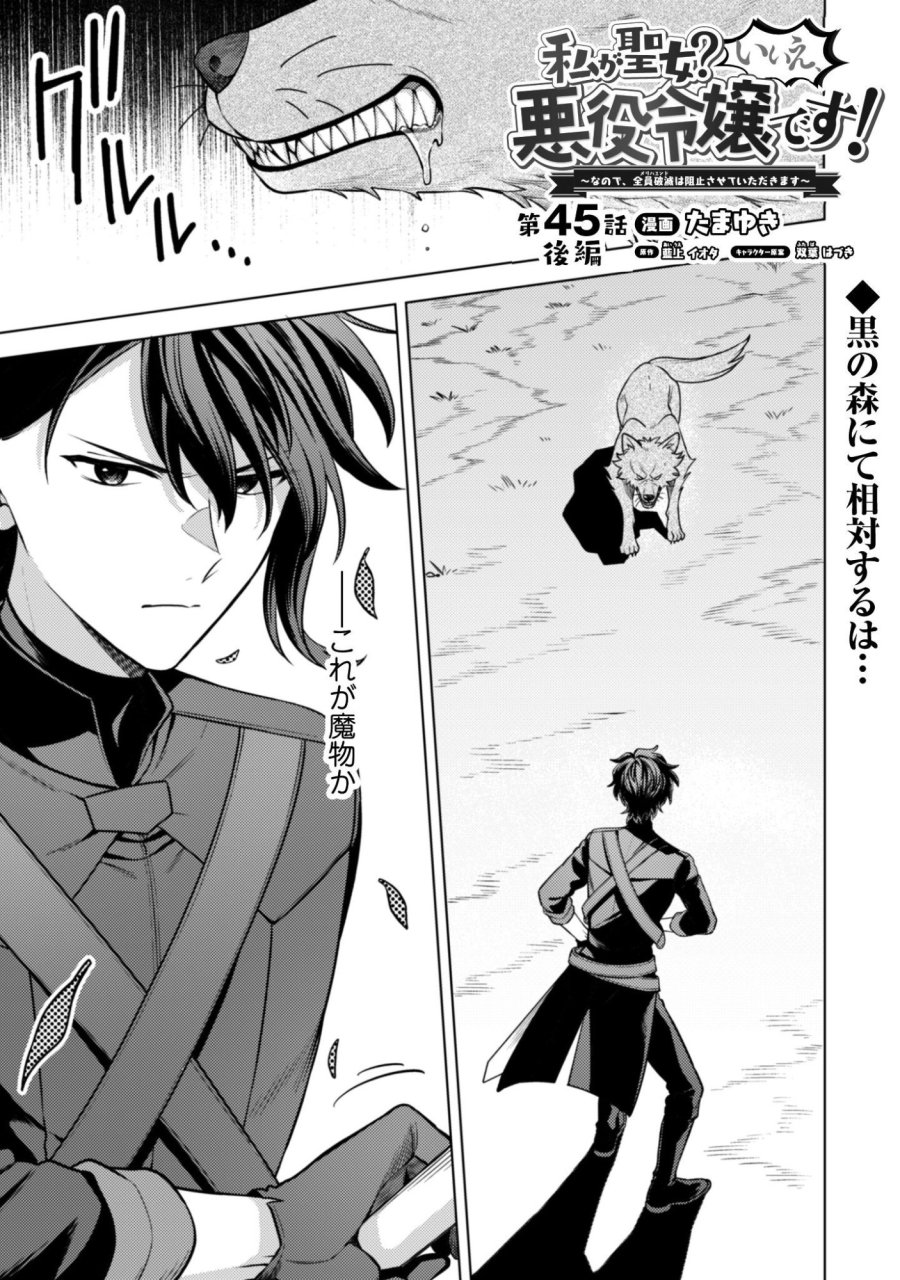 私、転生悪役令嬢なので、メリバエンドは阻止させていただきます!! 第45.2話 - Page 2