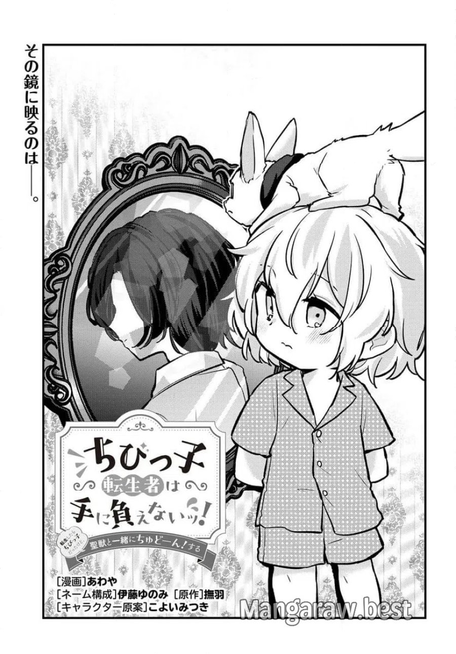ちびっ子転生者は手に負えないッ!～転生したらちびっ子だったけど、聖獣と一緒にちゅどーん!する～ 第2.1話 - Page 3