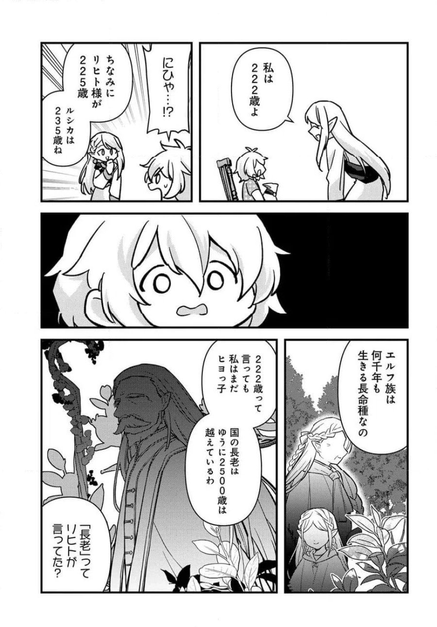 ちびっ子転生者は手に負えないッ!～転生したらちびっ子だったけど、聖獣と一緒にちゅどーん!する～ 第2.1話 - Page 5