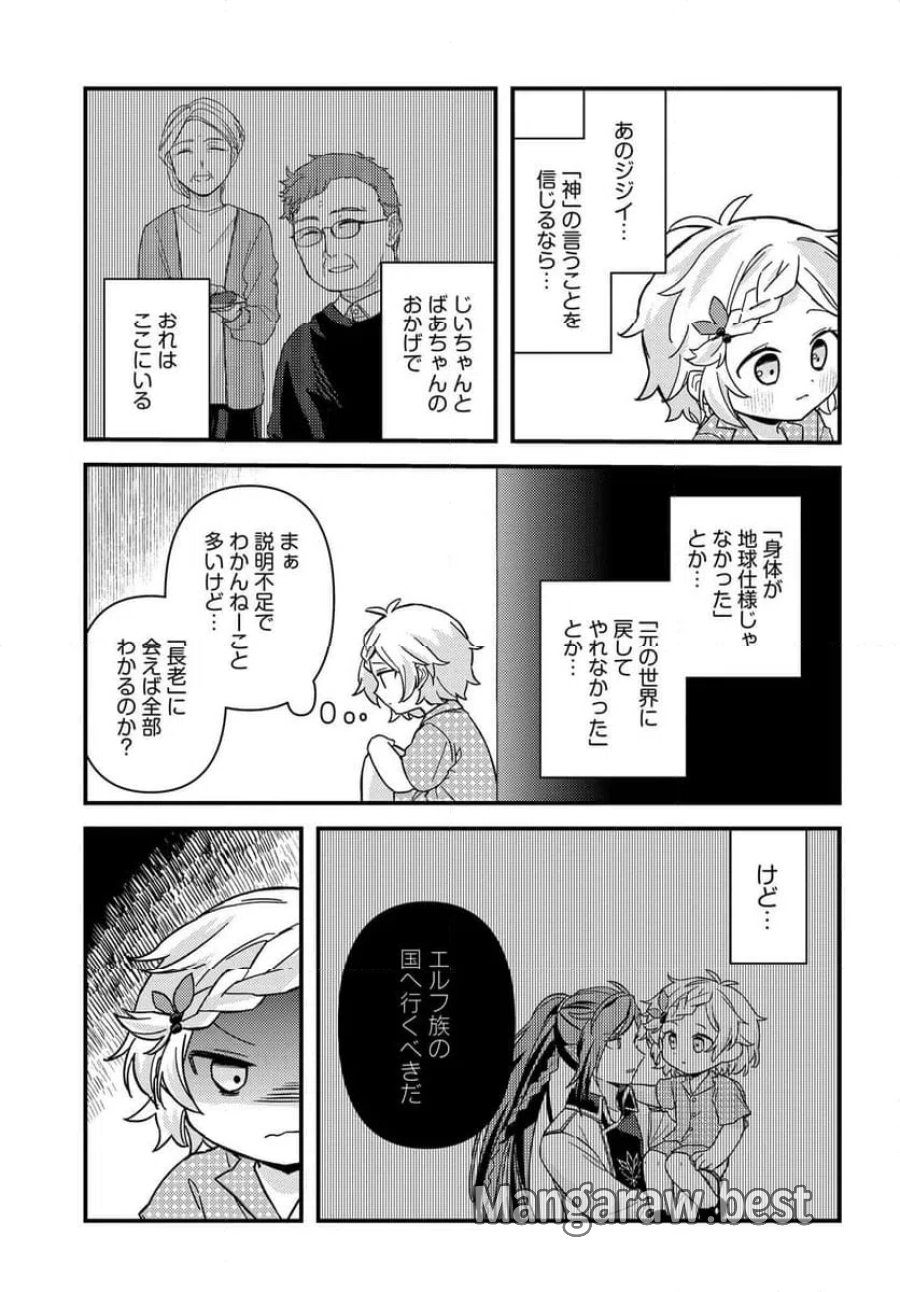 ちびっ子転生者は手に負えないッ!～転生したらちびっ子だったけど、聖獣と一緒にちゅどーん!する～ 第2.2話 - Page 4