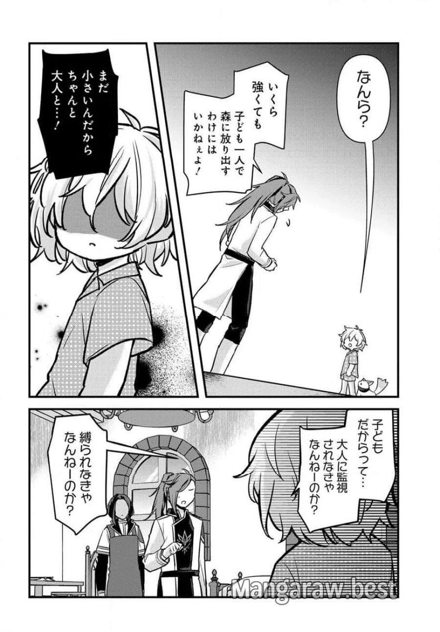ちびっ子転生者は手に負えないッ!～転生したらちびっ子だったけど、聖獣と一緒にちゅどーん!する～ 第1話 - Page 30