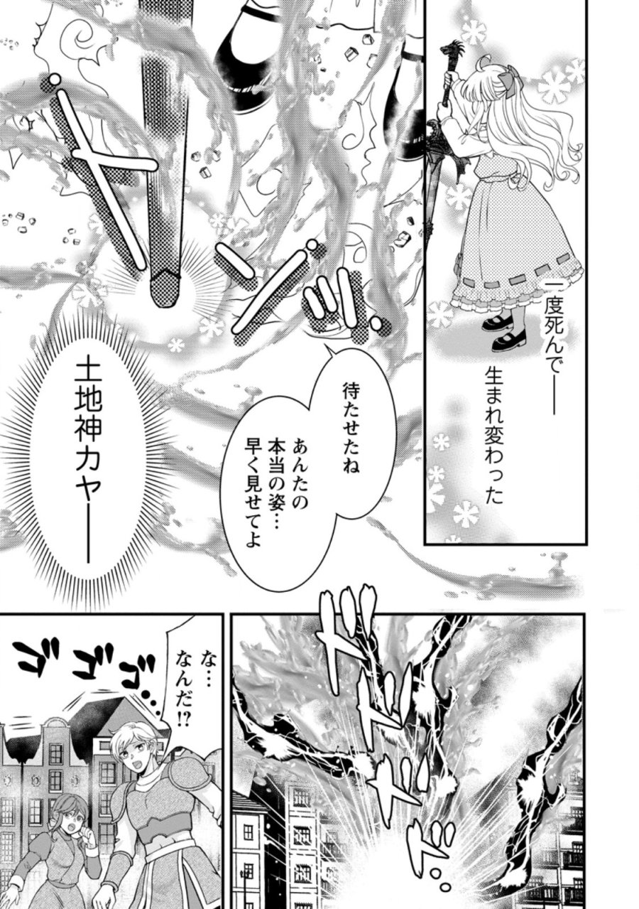 ハリボテ聖女は幼女になり、愛の重い神様と追放ライフを満喫する 第10.3話 - Page 3